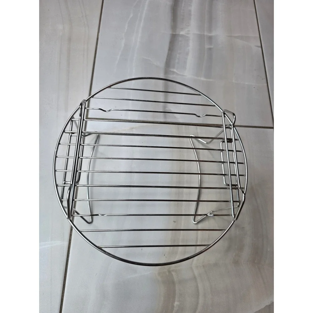 Ninja Stainless Steel Wire Steaming Rack Collapsible Handles 8 Inch F2